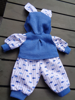 Preview: Baby-Overall mit Weste Friedrich